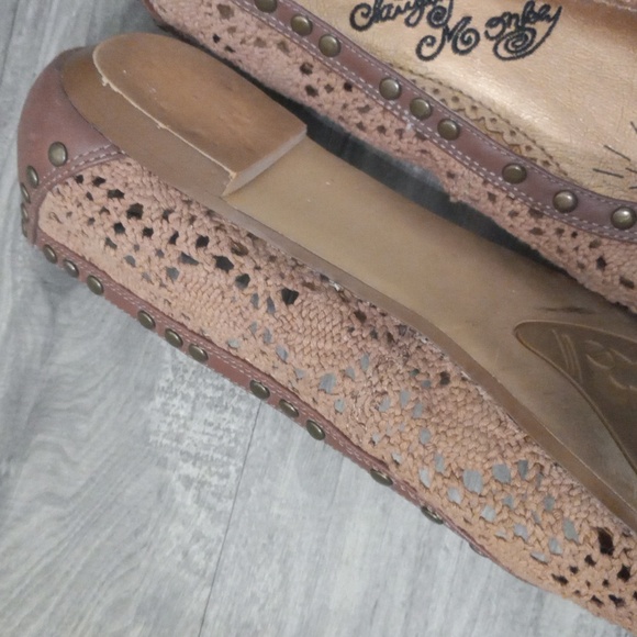 Naughty Monkey Women's Yoko Flat Brown Size 7.5 - Picture 13 of 15